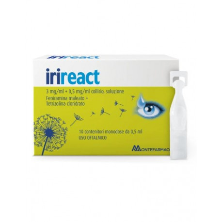 IRIREACT*COLL 10FL 0,5ML - Farmacia Mortise