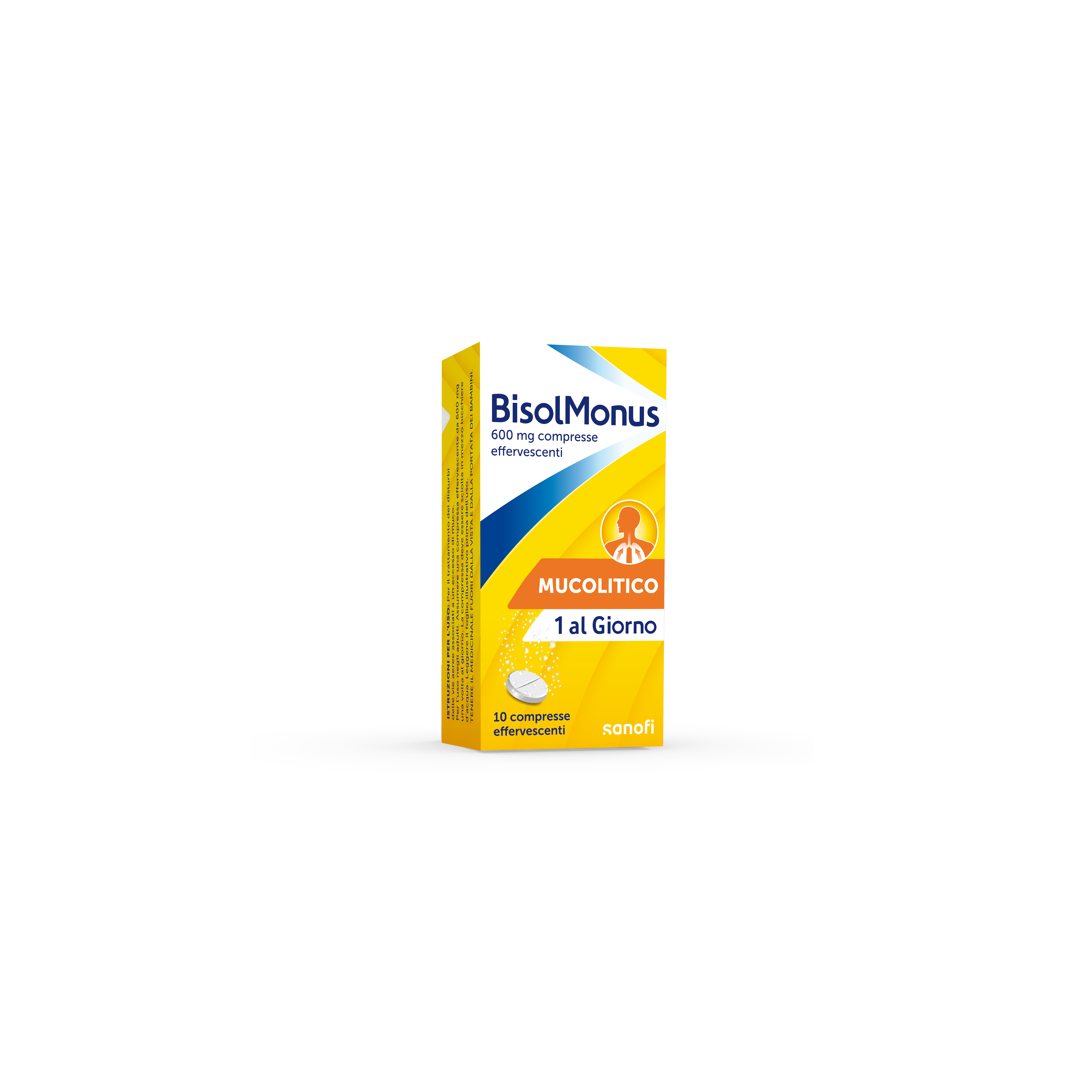 BISOLMONUS*10CPR EFF 600MG - Farmacia Mortise