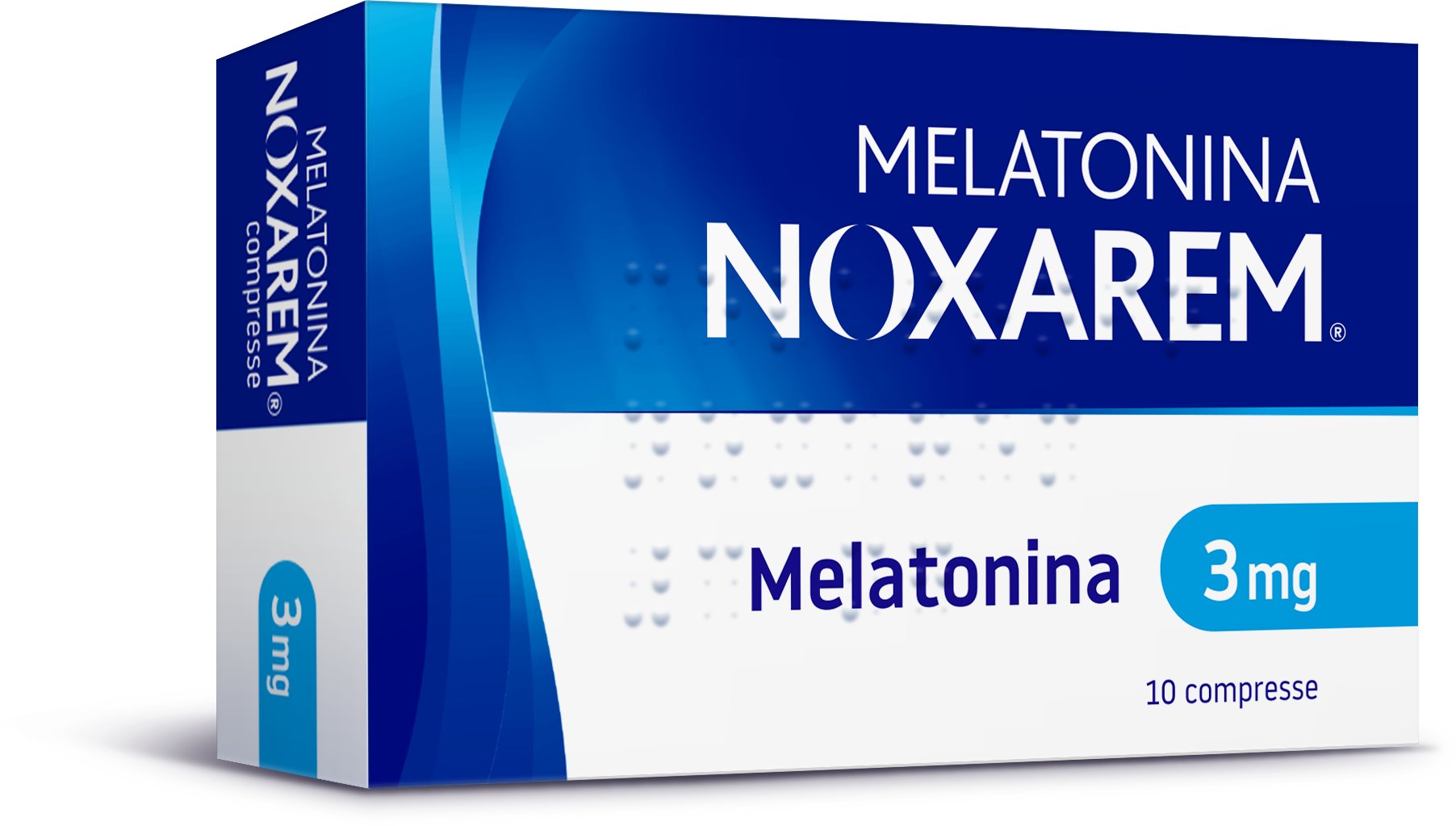 MELATONINA NOXAREM*10CPR 3MG - Farmacia Mortise