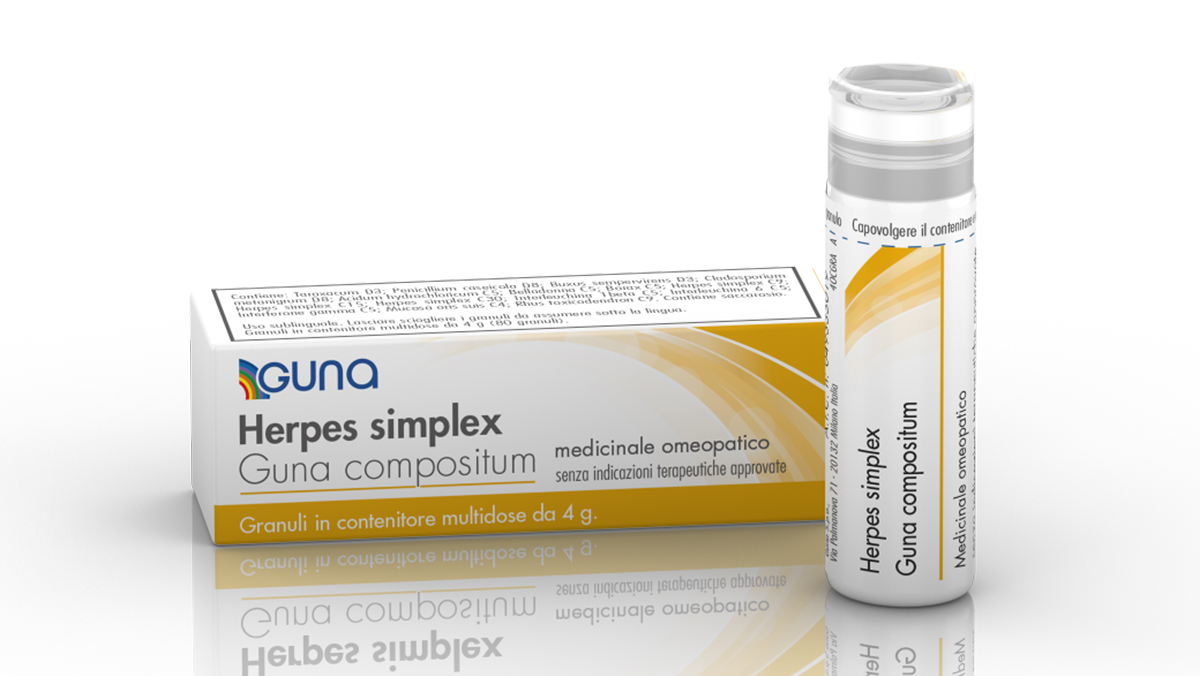 HERPES SIMPLEX GUNA COMP*4G GR - Farmacia Mortise