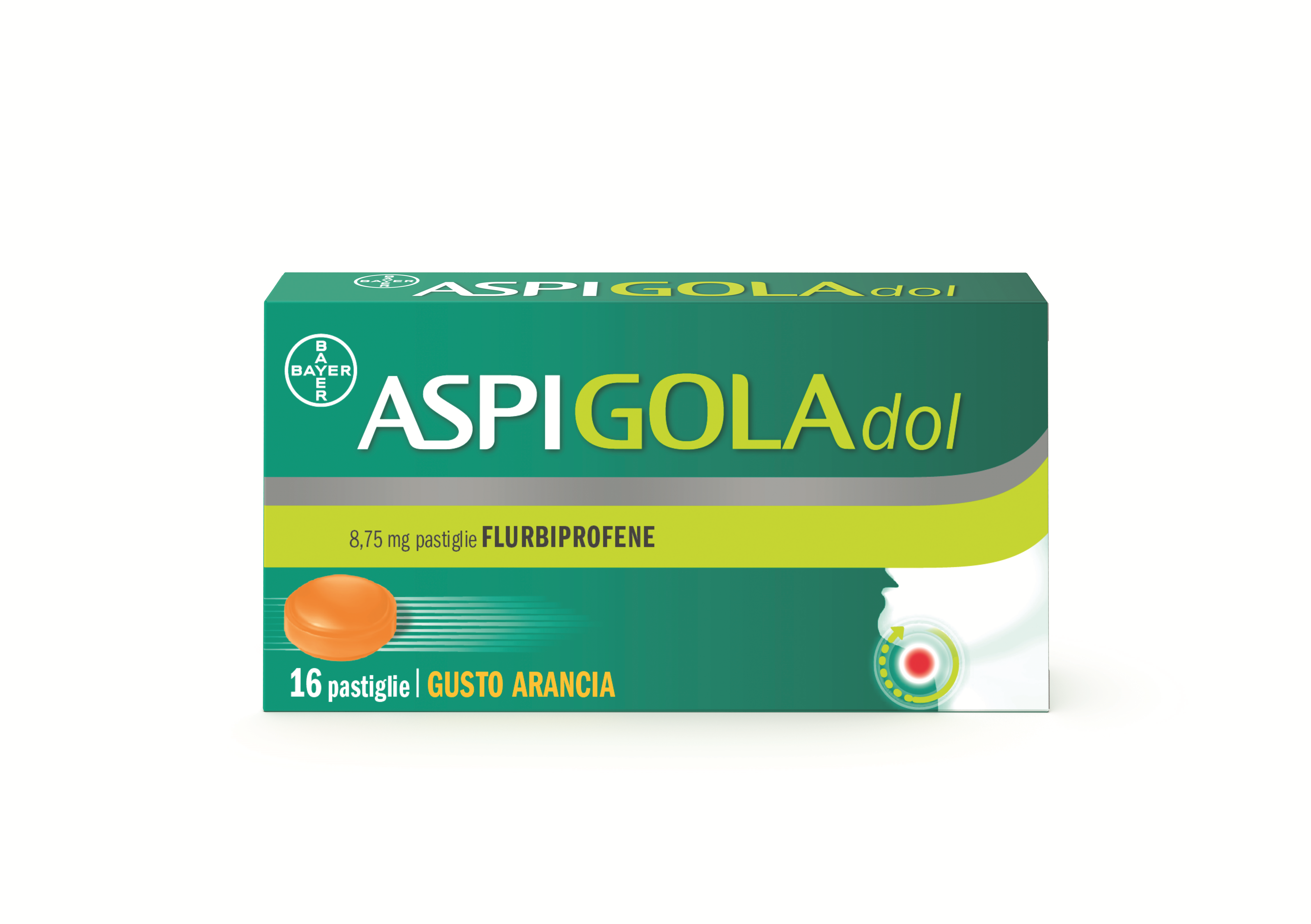 ASPIGOLADOL*16PASTL 8,75MG - Farmacia Mortise