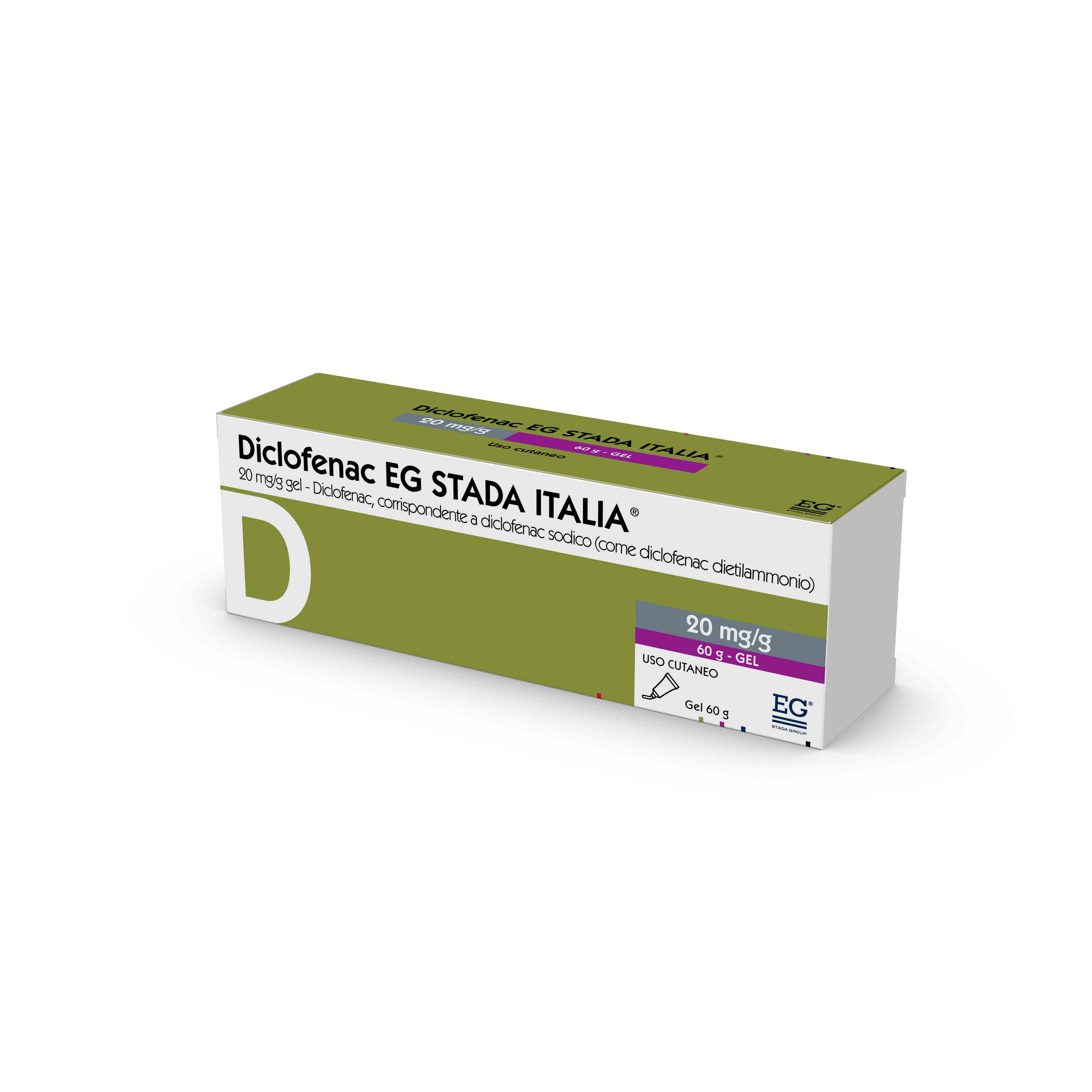 DICLOFENAC EG*GEL 60G 20MG/G - Farmacia Mortise