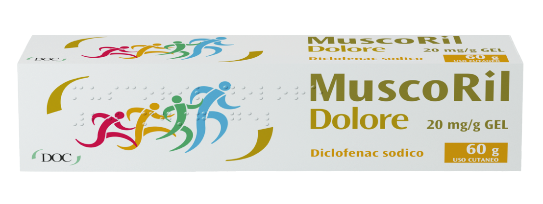 MUSCORIL DOLORE*GEL 60G 20MG/G - Farmacia Mortise