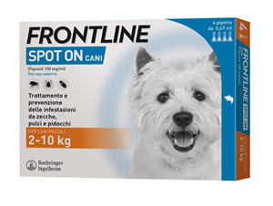 FRONTLINE*4PIP 2-10KG CANI - Farmacia Mortise