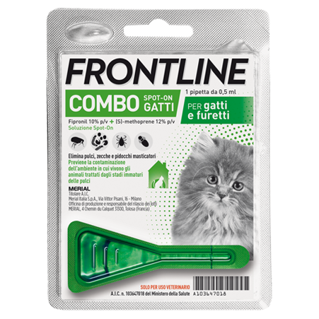 FRONTLINE COMBO*1PIP GATTI/FUR - Farmacia Mortise
