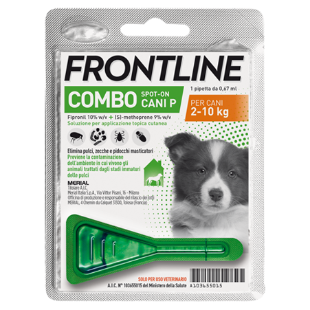 FRONTLINE COMBO*1PIP 2-10KG CA - Farmacia Mortise