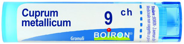 CUPRUM METALLICUM 9 CH GRANULI - Farmacia Mortise