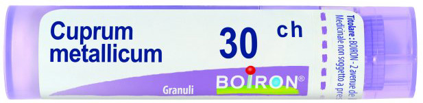 CUPRUM METALLICUM 30 CH GRANULI - Farmacia Mortise
