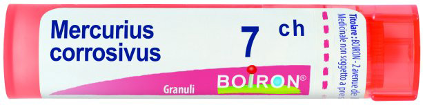 MERCURIUS CORROSIVUS 7 CH GRANULI - Farmacia Mortise