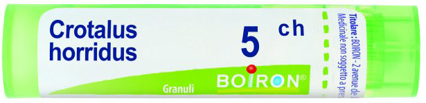 CROTALUS HORRIDUS 5CH GRANULI - Farmacia Mortise