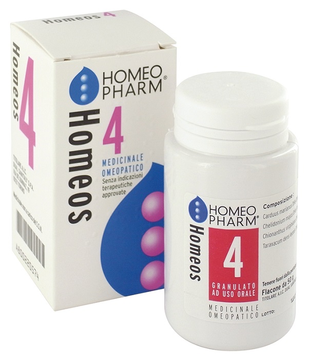 HOMEOS 4 GLOBULI 50 G - Farmacia Mortise