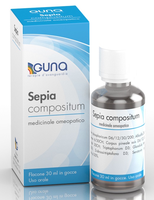 SEPIA COMPOSITUM GOCCE 30 ML - Farmacia Mortise