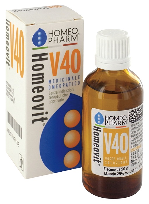 HOMEOVIT V40 GOCCE 50 ML - Farmacia Mortise