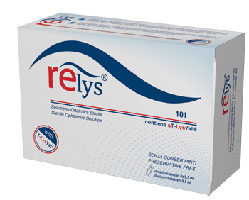 RELYS MONODOSE SOLUZIONE OFTALMICA 30 MINICONTENITORI DA 0,5 ML SENZA CONSERVANTI - Farmacia Mortise