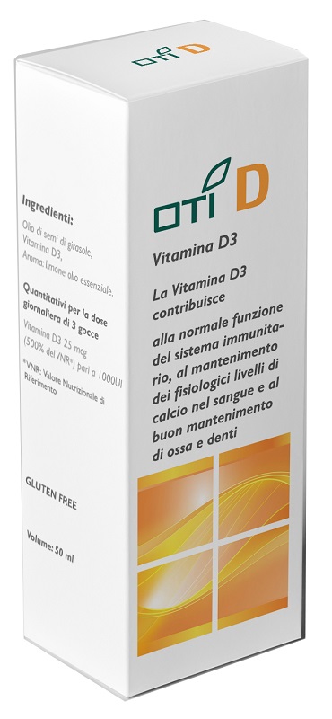 OTI D VITAMINA D3 GOCCE 50ML - Farmacia Mortise