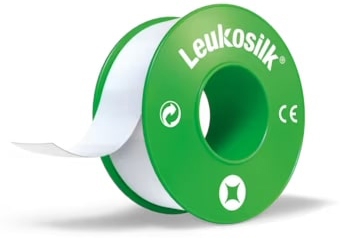 CEROTTO IN ROCCHETTO LEUKOSILK IPOALLERGENICO BIANCO 2,5X500 CM - Farmacia Mortise