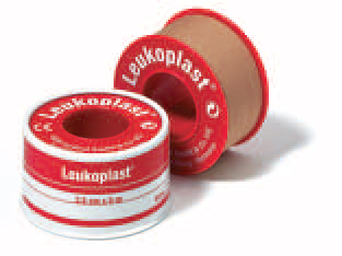 CEROTTO CHIRURGICO PER FISSAGGIO MEDICAZIONI IN ROCCHETTO LEUKOPLAST SUPPORTO VISCOSA COLOR PELLE MASSA ADESIVA CAUCCIU' OSSIDO DI ZINCO 2,5X500CM - Farmacia Mortise