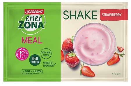 ENERZONA INSTANT MEAL FRAGOLA YOGHURT 1 BUSTA DA 50 GRAMMI - Farmacia Mortise
