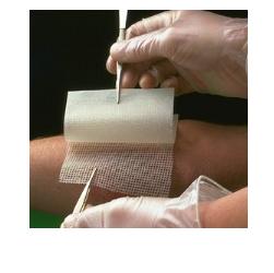 GARZA MEDICATA BACTIGRAS CON CLOREXIDINA ACETATO 0,5% 10X10CM 10 PEZZI - Farmacia Mortise