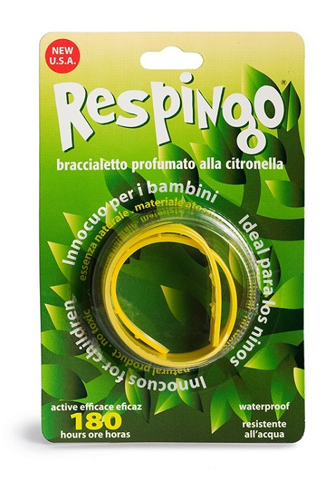 RESPINGO BRACCIALE CITRONELLA 1 PEZZO - Farmacia Mortise