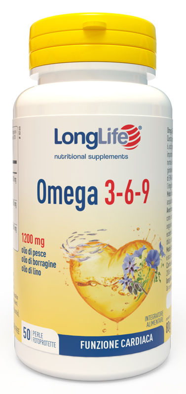LONGLIFE OMEGA 3-6-9 50 PERLE FOTOPROTETTE - Farmacia Mortise