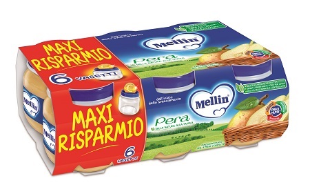 MELLIN OMOGENEIZZATO PERA 100 G 6 PEZZI - Farmacia Mortise