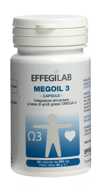 MEGOIL3 60 CAPSULE - Farmacia Mortise