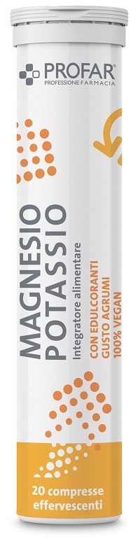 PROFAR MAGNESIO POTASSIO 20 COMPRESSE - Farmacia Mortise