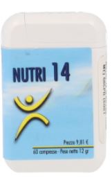 NUTRI 14 60 COMPRESSE - Farmacia Mortise