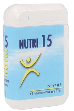 NUTRI 15 60 COMPRESSE - Farmacia Mortise