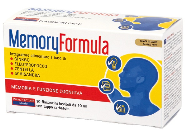 MEMORY FORMULA 10 FLACONCINI 10 ML - Farmacia Mortise
