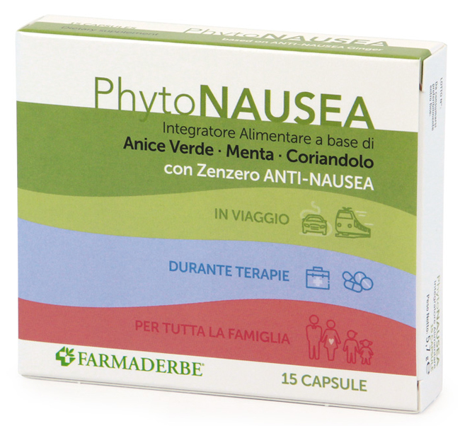 PHYTO NAUSEA 15 CAPSULE - Farmacia Mortise