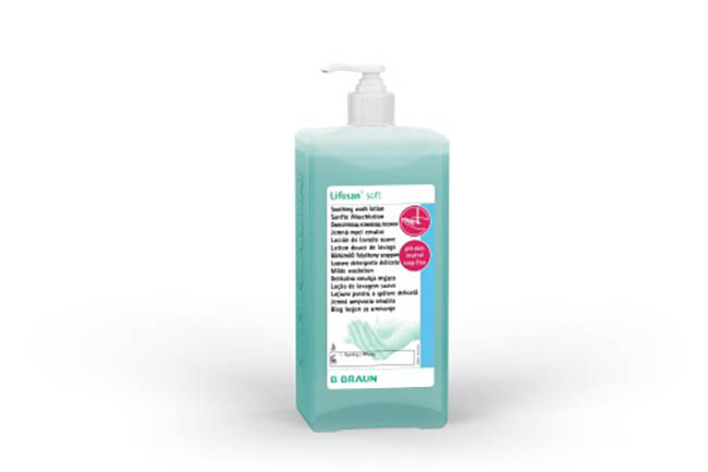 LOZIONE LIFOSAN SOFT SENZA DOSATORE PER LAVAGGIO DELICATO MANI E CUTE CON SOSTANZE TENSIOATTIVE CHE GARANTISCONO UNA ECCELLENTE TOLLERABILITA' ALLA PELLE 1000ML 1 PEZZO - Farmacia Mortise