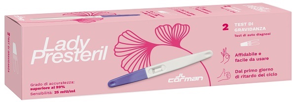 TEST DI GRAVIDANZA LADY TEST 2 PEZZI - Farmacia Mortise