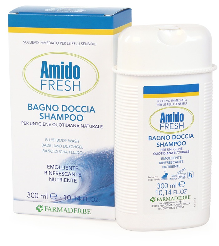 AMIDO FRESH BAGNO DOCCIA SHAMPOO 300 ML - Farmacia Mortise