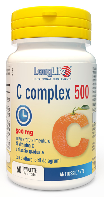 LONGLIFE C COMPLEX 500 TIME RELEASED 60 TAVOLETTE - Farmacia Mortise