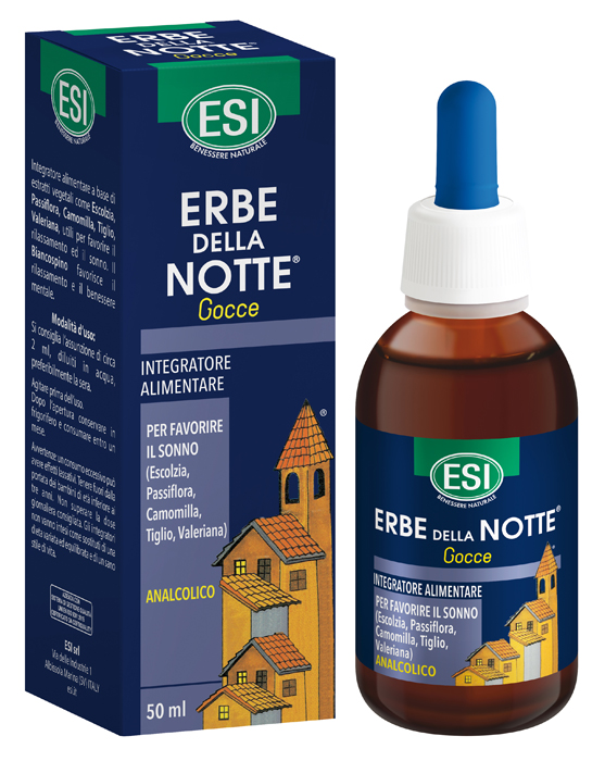ESI ERBE DELLA NOTTE GOCCE ANALCOLICO 50 ML - Farmacia Mortise