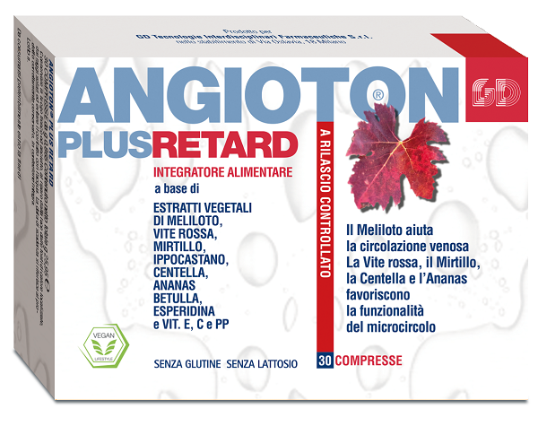 ANGIOTON PLUS RETARD 30 COMPRESSE - Farmacia Mortise