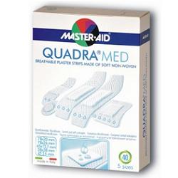 CEROTTO MASTER-AID QUADRA DERMOATTIVO FORMATI ASSORTITI 20 PEZZI - Farmacia Mortise