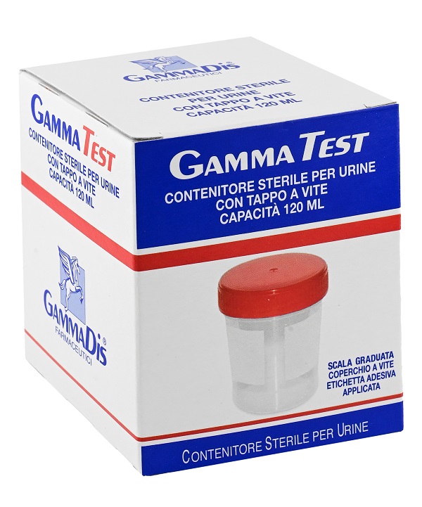 CONTENITORE STERILE PER LA RACCOLTA URINA 120 ML GAMMADIS - Farmacia Mortise