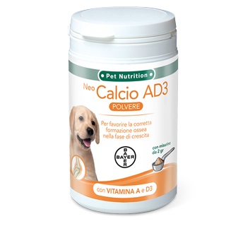NEO CALCIO AD3 SOLUBILE SVILUPPO POLVERE BARATTOLO 200 G - Farmacia Mortise