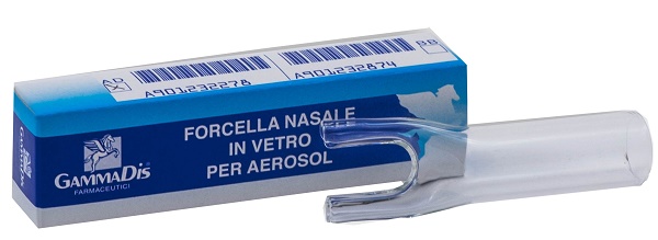 FORCELLA IN VETRO MODELLO DA ADULTO RICAMBIO PER AEROSOL - Farmacia Mortise