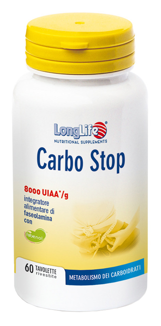 LONGLIFE CARBO STOP 60 TAVOLETTE - Farmacia Mortise
