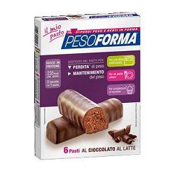 PESOFORMA BARRETTA CIOCCOLATO LATTE 12 X 31 G - Farmacia Mortise