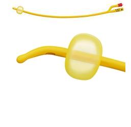 CATETERE FOLEY A MEDIA PERMANENZA  RUSCH GOLD PLUS A 2 VIE IN SILKOLATEX LATTICE-SILICONE PER ADULTO CH16 LUNGHEZZA 40 CM PUNTA CILINDRICA A 2 FORI PALLONCINO 5-15 ML 1 PEZZO - Farmacia Mortise