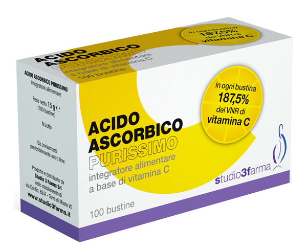 ACIDO ASCORBICO 100 BUSTINE - Farmacia Mortise