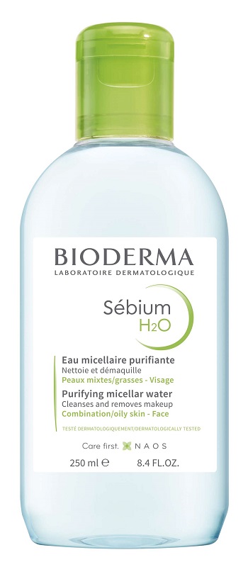 SEBIUM H2O ACQUA MICELLARE DETERGENTE PURIFICANTE 250 ML - Farmacia Mortise