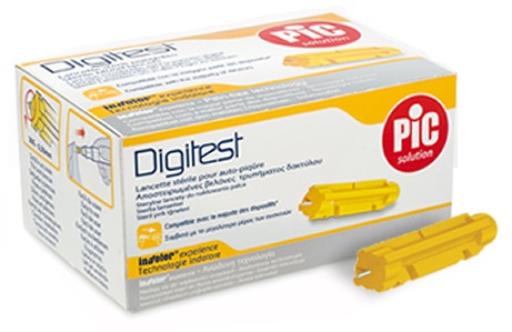 LANCETTE PUNGIDITO PIC DIGITEST 30 GAUGE 200 PEZZI - Farmacia Mortise