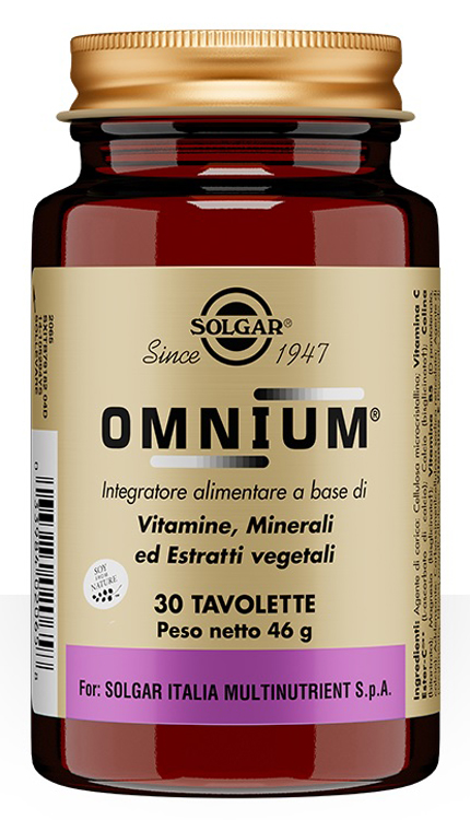 OMNIUM 30 TAVOLETTE - Farmacia Mortise