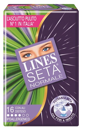 LINES SETA NORMALE CON ALI X 16 - Farmacia Mortise
